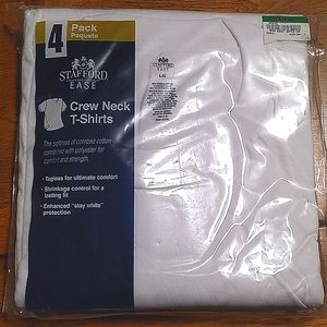 Stafford Crew Neck T-Shirts (4 Pack)